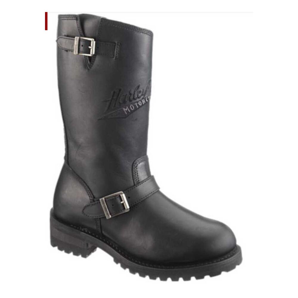 HARLEY DAVIDSON leather moto boots